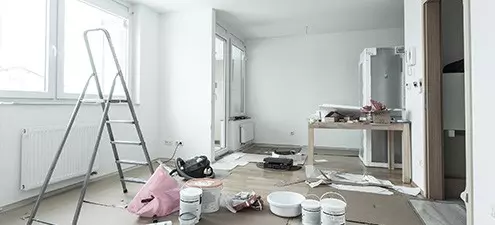 home improvement in progress